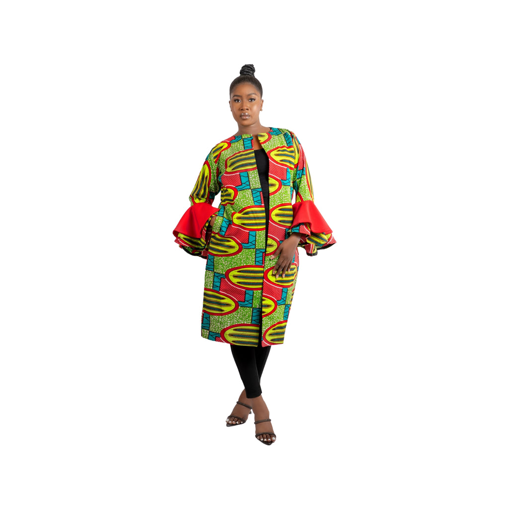 Sweetie African Print Jacket