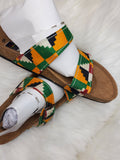 Ankara Print Cross Border Slippers