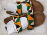 Ankara Print Cross Border Slippers