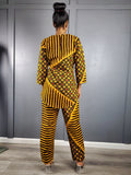 She Boss Afro Pants Suits