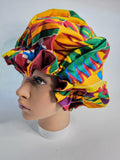 Adjustable Ankara Bonnet